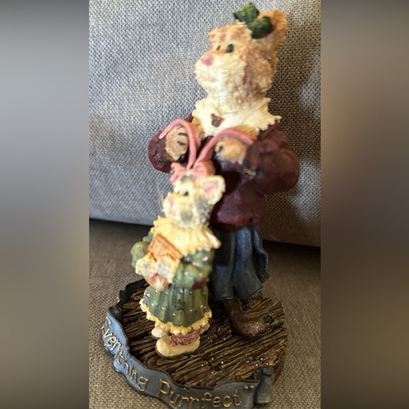 BOYDS BEARS & FRIENDS (MOMS MAKE EVERYTHING PURRFECT} PURRSTONE COLLECTIONS - Picture 5 of 7